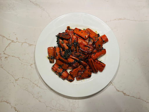 Parsley and Sage Glazed Carrots