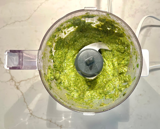 Easy 8-Minute Homemade Pesto (Accidentally Vegan!)